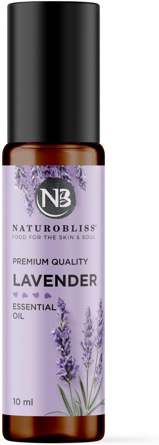 NaturoBliss Lavender Essential Oil Roll On, 10 ml by NaturoBliss