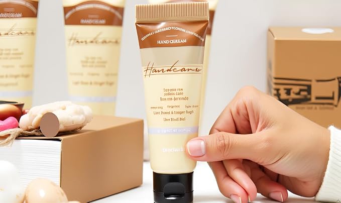 DincherBel 6 Pack Travel Size Hand Cream Set - 1 oz Moisturizing Lotion - Image 4