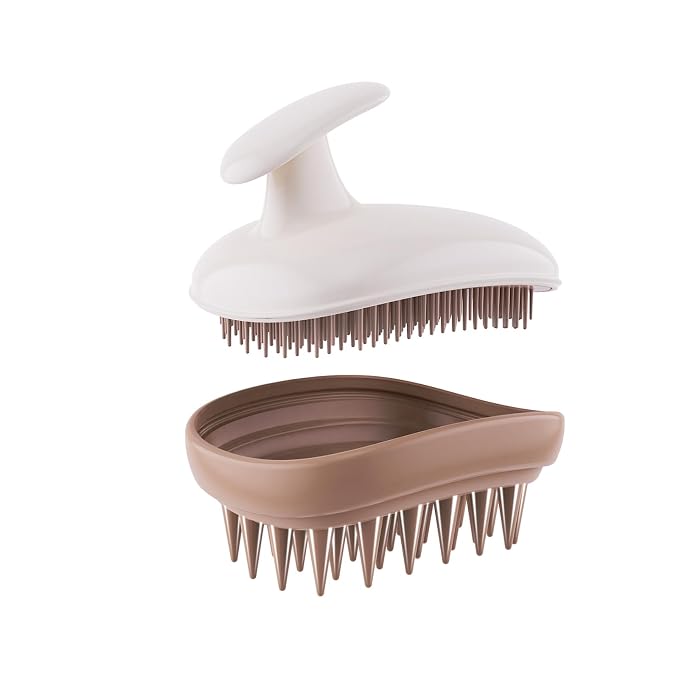Scalp Massager Shampoo Brush, Scalp Scrubber, Exfoliator by Rebex