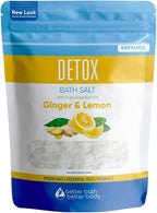 Detox Bath Salt 32 Ounces USP Grade Epsom Salt by BetterBathBetterBody