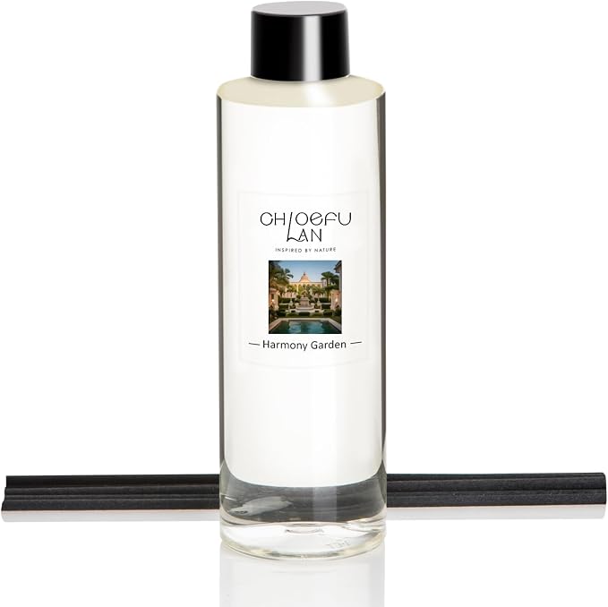 Chloefu LAN Harmony Garden Scented Oil Diffuser Refill 6.76 fl oz Crisp by ChloefuLANScentedCandles