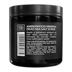 Salt Body Scrub Amberwood For Men – Moisturizes, Exfoliates & Nourishes Skin – - Image 7