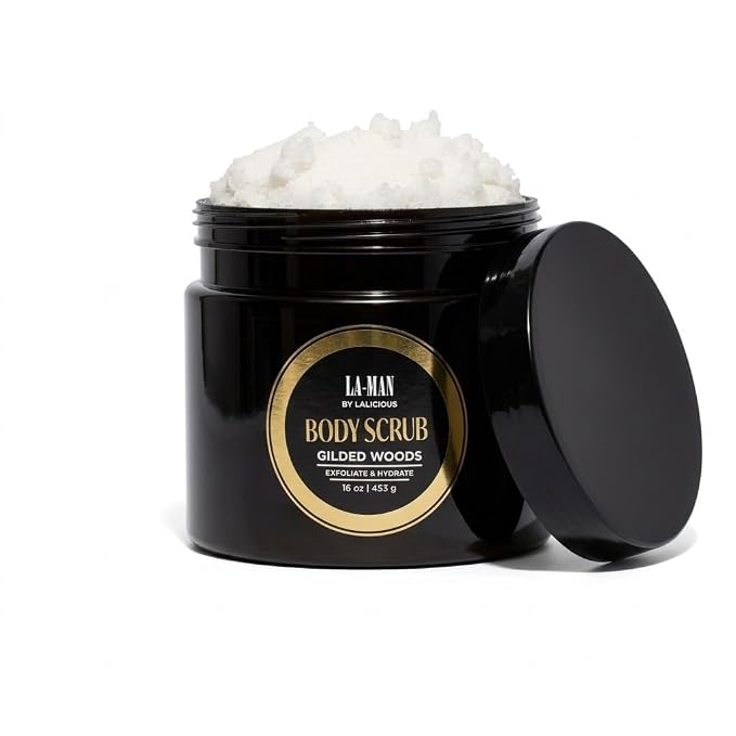 LALICIOUS Gilded Woods La-Man Body Scrub by LALICIOUS