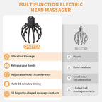 Electric Scalp Massager with 3 Modes, 360 Degree Head Massager, Cordless - Image 5