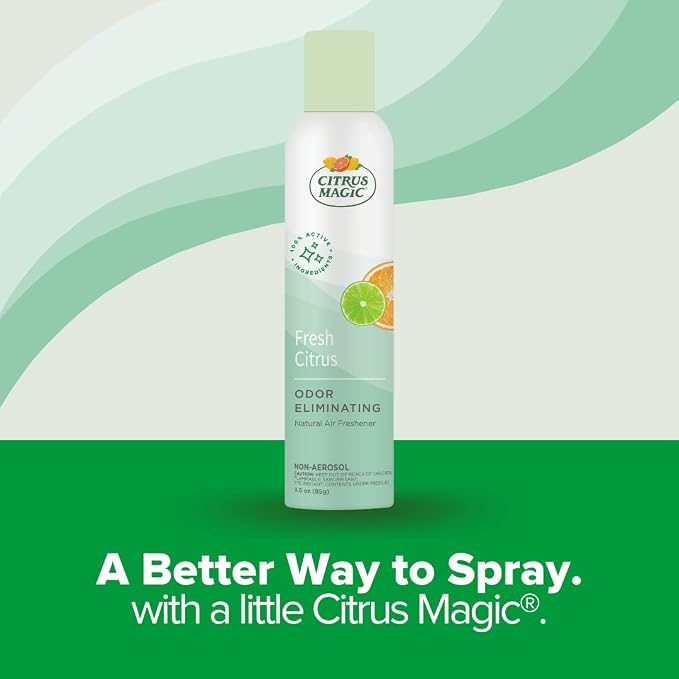 Citrus Magic Natural Odor Eliminating Air Freshener Spray, Fresh Citrus - Image 5