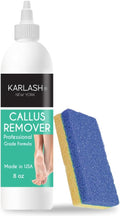 Karlash Callus Remover Gel for Feet and Foot Pumice Stone Scrubber Kit Remove by Karlash