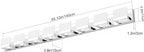 Tipace 8 Lights Modern LED Chrome Vanity Light - Image 8
