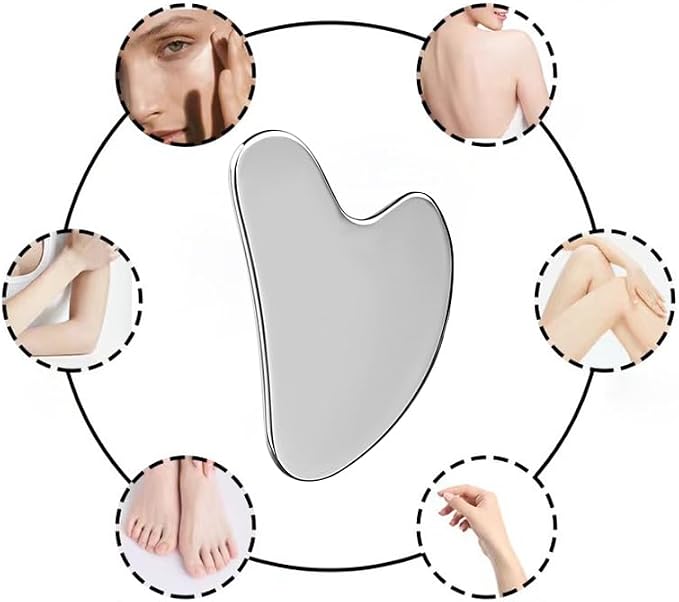 Stainless Steel Gua Sha Facial Tools Guasha - Image 5