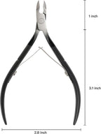 Cuticle Nippers Kit: Precision Coated Stainless Steel Cuticle Trimmer Remover - Image 6