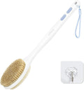 Back Scrubber for Shower with Long Handle, Exfoliating Bath Brush for Body by bubbob