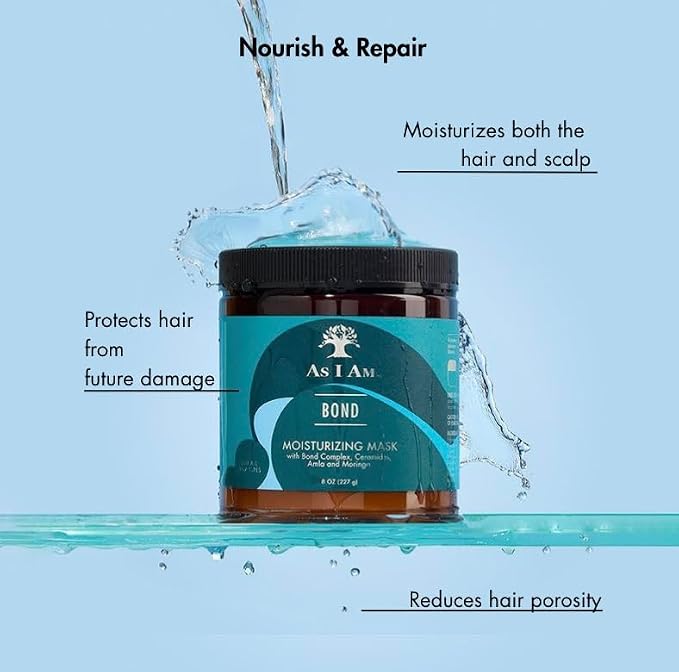 As I Am Bond Repair Hair Mask - 8 oz - Hair Repair Treatment - Image 4