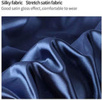 PERFECTSIGHT Sleep Eye Masks Silk Sleep Eye Cover Lightweight Adjustable - Image 4