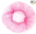 100Pcs Disposable Elastic Plastic Shower Caps Bath Hair Cap by mollensiuer