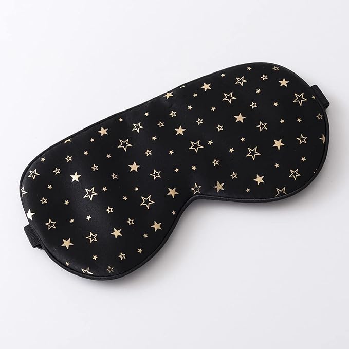 100% Silk Sleep Eye Mask Comfortable Blindfold Super Soft Eye mask by TimTina