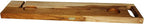 EcoDecors Eleganto 36" Live Edge Solid Teak Bath Caddy Tray - Image 7