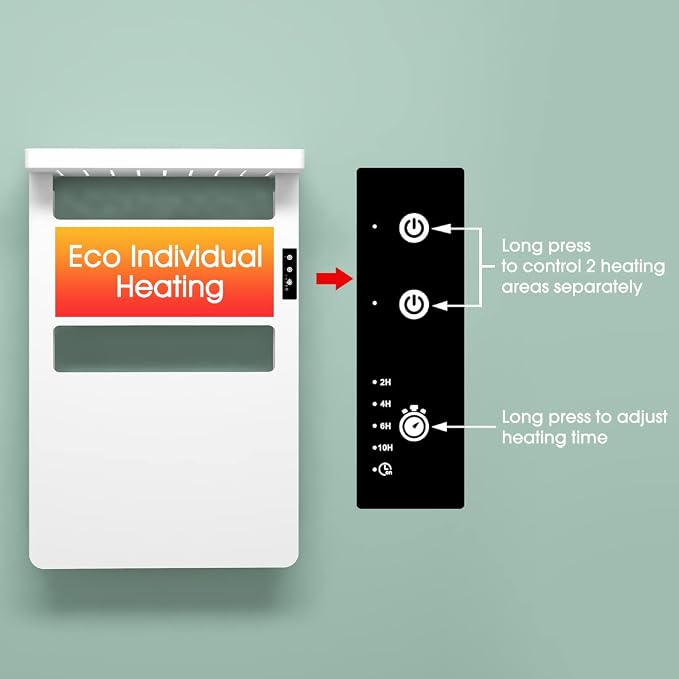 Towel Warmer with Timer for Bathroom, Towel Warmer Rack with Top Shelf - Image 7