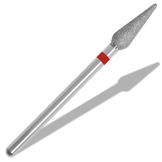 Cuticle Clean Nail Drill Bit 3/32'', Russian Manicure Drill Bits Professional by Vnjaoi