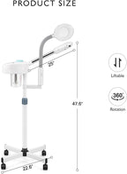 Artist hand Facial Steamer Professional 2 in 1 Hot Face Steamer - Image 8