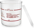 Elitzia Accessories Transparent Glass Steamer Jar Spare Parts of Facial Steamer by ElitziaCare