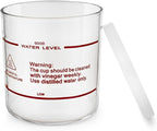 Elitzia Accessories Transparent Glass Steamer Jar Spare Parts of Facial Steamer by ElitziaCare
