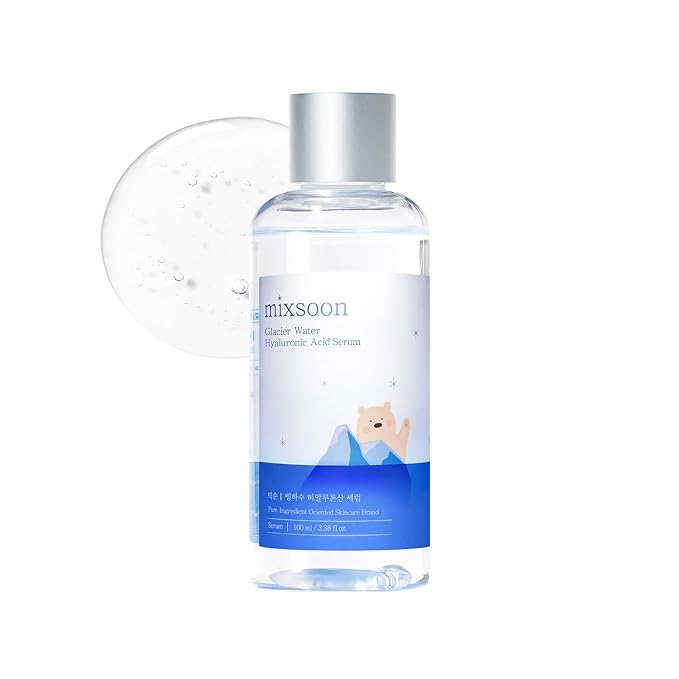 mixsoon Glacier Water Hyaluronic Acid Serum-Deep Hydration and Cooling by MinimalBeautyBrandmixsoon