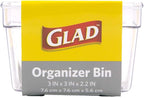 Glad Plastic Drawer Storage Tray – Heavy Duty Organizer Bin - Image 6