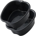 Foot Soaking Tub Sturdy Soaking Feet Bucket Large Size Foot Basin Thickened by Chpbolly