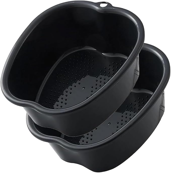 Foot Soaking Tub Sturdy Soaking Feet Bucket Large Size Foot Basin Thickened by Chpbolly