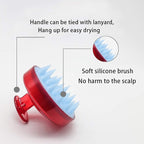 INVODA 3PCS Scalp Massager Shampoo Brush Soft Silicone Bristles - Image 2