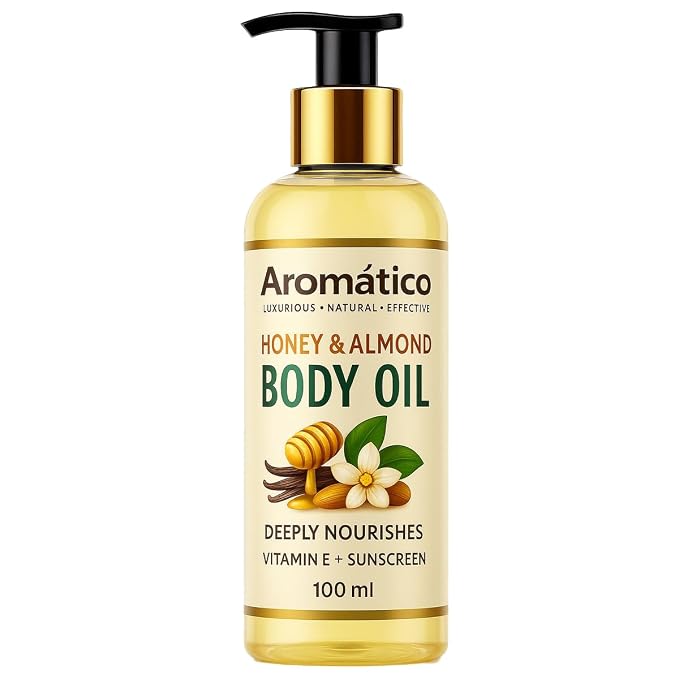 Aromatico Honey & Almond Mini Body Oil by Aromatico