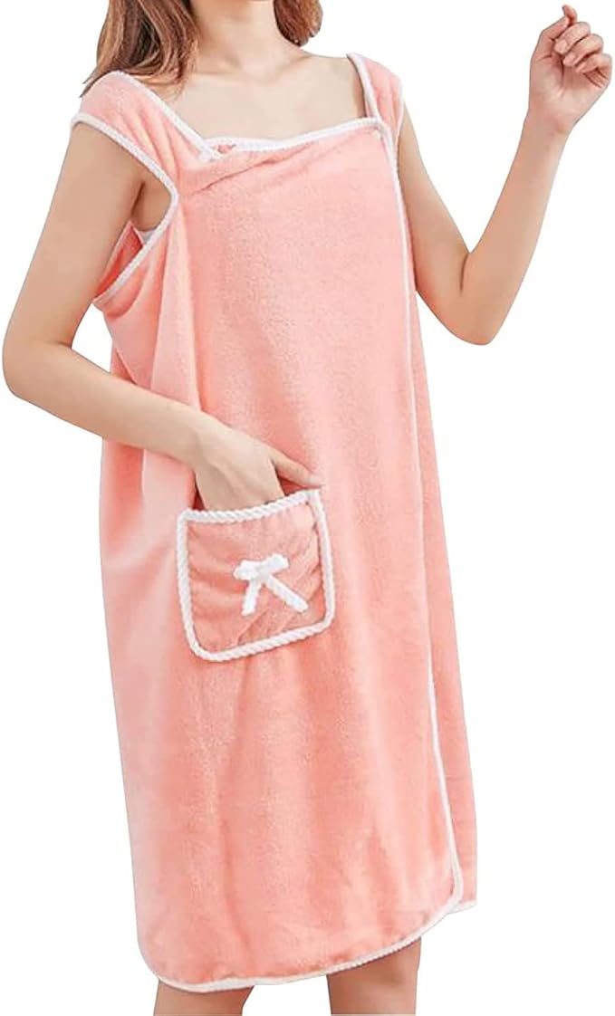 Slim figure wearable bath towel by 4every