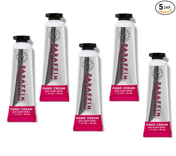 Bath & Body Works Paraffin Hand, Nail & Cuticle Hand Cream – 1 fl oz Tube – by BathBodyWorks