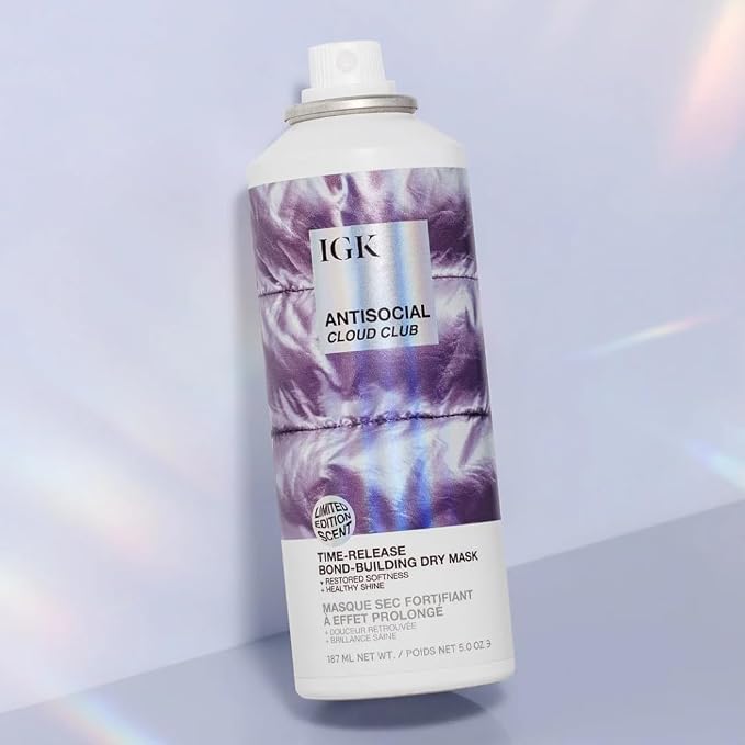 IGK Antisocial Cloud Club Dry Hair Mask | Limited-Edition Scent | Leave-In Dry - Image 6
