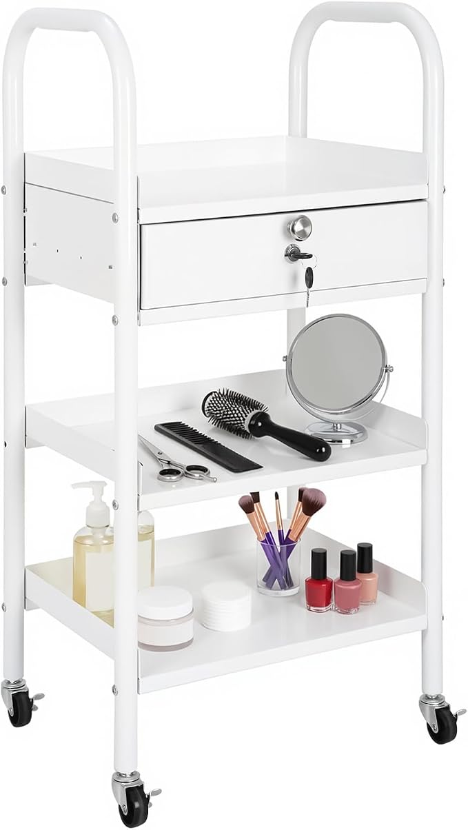LEIBOU Beauty Salon Trolley Cart Hair Station by LEIBOU