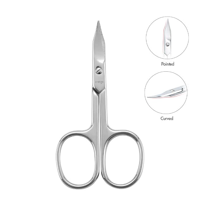 LIVINGO Premium Manicure Nail Scissors Multi-purpose Stainless Steel Cuticle - Image 4
