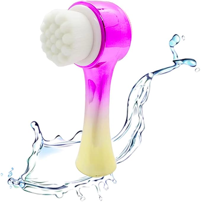 Facial Cleansing Brush 2 in 1Double-Sided Facial Cleaning Brush by OHES