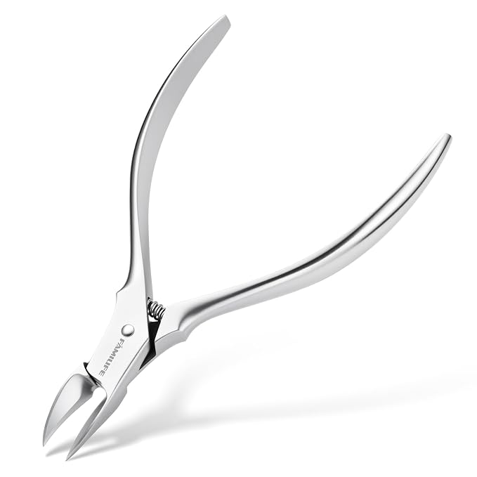 FAMILIFE Cuticle Nippers Scissors – Professional Stainless Steel Cuticle Trimmer by FAMILIFE