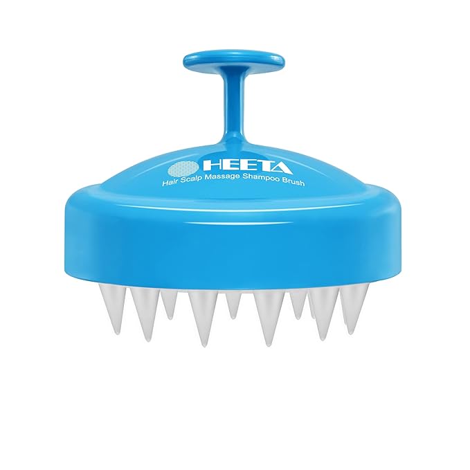 HEETA Scalp Massager with Soft Silicone Bristles by HEETA