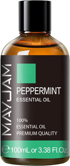 Peppermint Essential Oil, MAYJAM Premium Pure Essential Oils, 3.38FL.OZ - Image 2