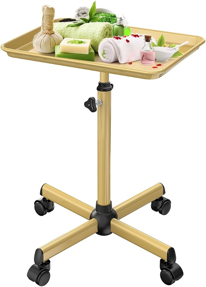 Salon Tray Cart Tattoo Tray Rolling Cart, Service Rolling Tray, Height - Image 8