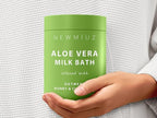 Creamy Oats Milk Bath Soak Hydrate Moisturize Soften Skin Aloe Vera Honey - Image 7