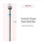 10pcs Safety Ball Cuticle Drill Bits, Carbide Diamond Nail Bits - Image 2