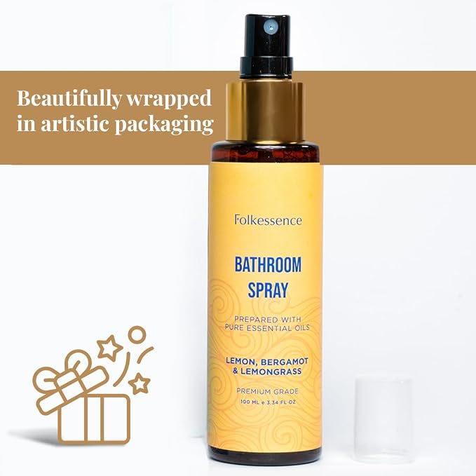 Folkulture Citrus & Bergamot Bathroom Spray - Image 6
