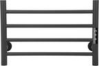 4 Bars Towel Warmer Rack, Electric Wall Mounted Heated Towel Rack by Dawot