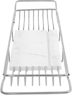 Stainless Steel Bathtub Tray, Expandable Marble Bath Tray - Image 3