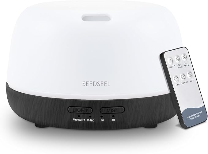 SEEDSEEL 300ML Essential Oil Diffuser by SEEDSEEL