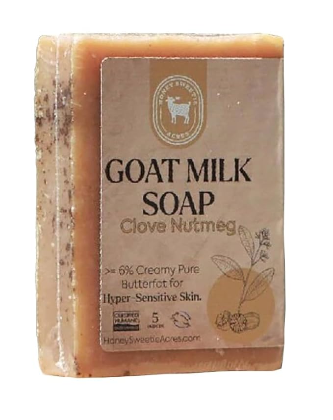 Honey Sweetie Acres Clove Nutmeg Goat Milk Soap by HoneySweetieAcres