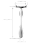 LISAPACK 2PCS Metal Eye Cream Applicator Wand Stick, Massager Tool - Image 2