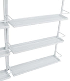 DouSeiAi 5-Tier Wall Mounted Nail Polish Storage Rack, Metal Cosmetic Organizer - Image 8