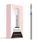 MelodySusie 2.2mm Flame Shape Cuticle Clean Nail Drill Bit 3/32'', Professional by MelodySusie